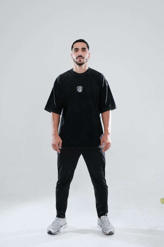 Black Stonewash Akhira Tee