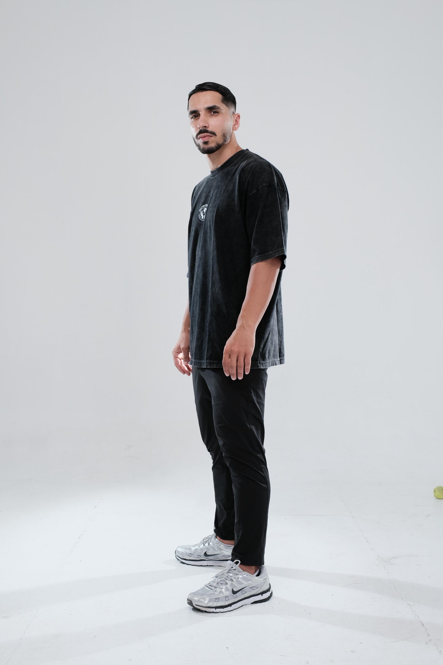 Black Stonewash Akhira Tee